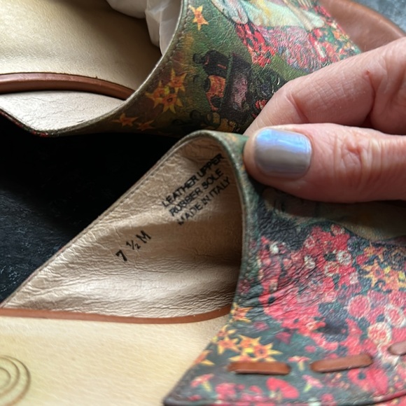 Jeon Gustav Klimt mules - Picture 3 of 7